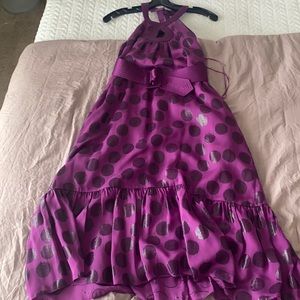Purple Tibi dress sz 2